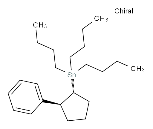 三丁基((1R,2S)-2-苯基环戊基)锡烷