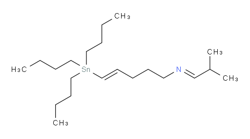 (4E,NE)-N-(2-甲基丙亚基)-5-(三丁基锡基)戊-4-烯-1-胺