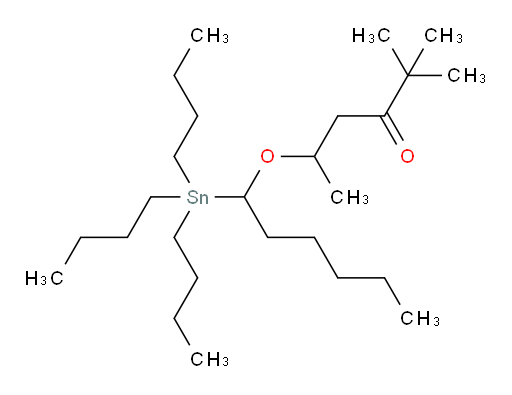 2,2-二甲基-5-((1-(三丁基锡基)hex氧基))己-3-酮