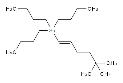 (E)-三丁基(5,5-二甲基己-1-烯-1-基)锡烷