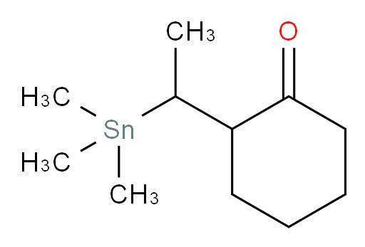 2-(1-(trimethylstannyl)ethyl)cyclohexanone