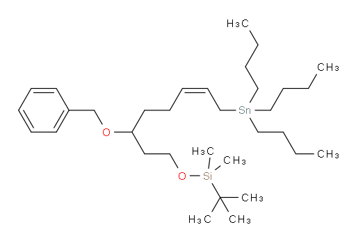 (Z)-((3-(benzyloxy)-8-(tributylstannyl)oct-6-en-1-yl)oxy)(tert-butyl)dimethylsilane