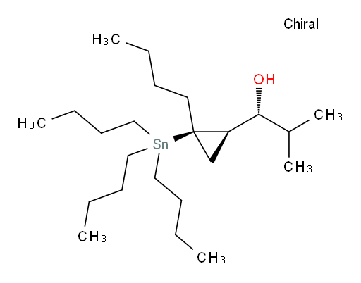 (R)-1-((1R,2R)-2-丁基-2-(三丁基锡基)环丙基)-2-甲基丙-1-醇