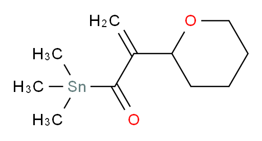 2-(tetrahydro-2H-pyran-2-yl)-1-(trimethylstannyl)prop-2-en-1-one