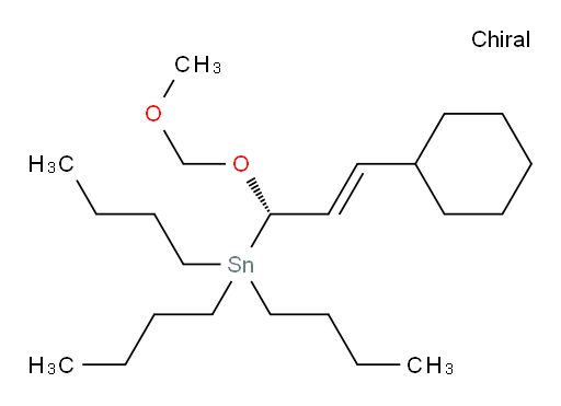 (S,E)-tributyl(3-cyclohexyl-1-(methoxymethoxy)allyl)stannane