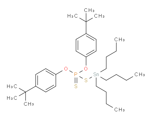 O,O-双(4-(叔丁基)苯基) S-(三丁基锡基) 二硫代膦酸酯
