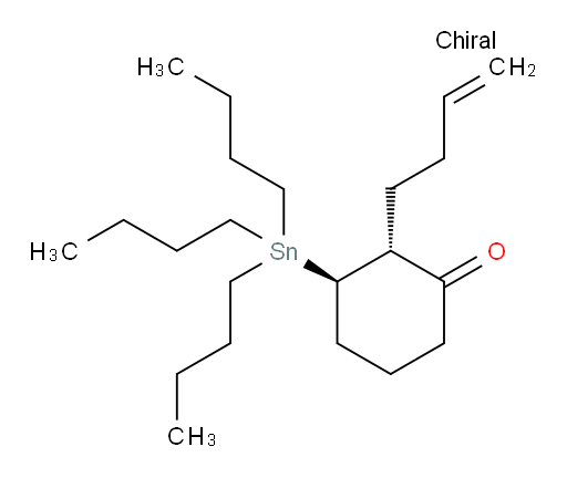 (2R,3R)-2-(丁-3-烯-1-基)-3-(三丁基锡基)环己酮