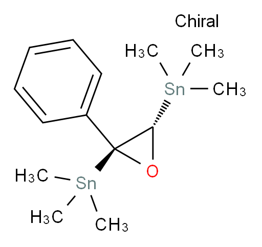 ((2S,3S)-2-苯基环氧乙烷-2,3-二基)双(三甲基锡烷)