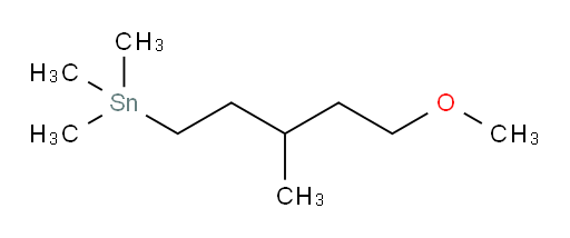 (5-methoxy-3-methylpentyl)trimethylstannane