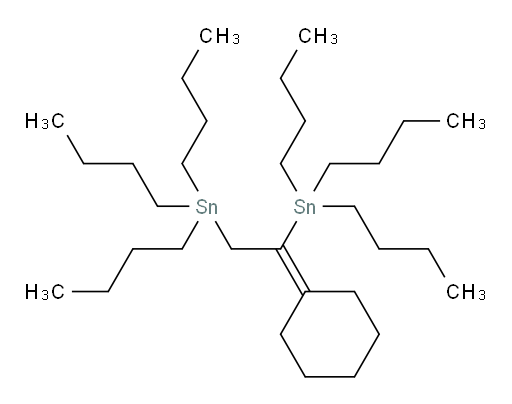 (1-cyclohexylideneethane-1,2-diyl)bis(tributylstannane)