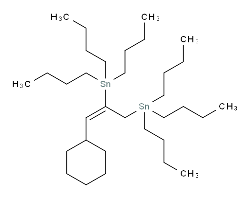 (E)-(3-环己基丙-2-烯-1,2-二基)双(三丁基锡烷)