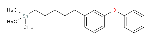 trimethyl(5-(3-phenoxyphenyl)pentyl)stannane