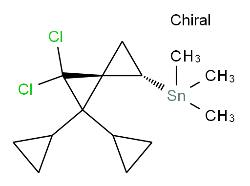 ((1S,3S)-4,4-二氯-5,5-二环丙基螺[2.2]戊-1-基)三甲基锡烷