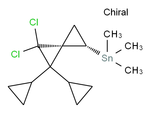 ((1S,3R)-4,4-dichloro-5,5-dicyclopropylspiro[2.2]pentan-1-yl)trimethylstannane