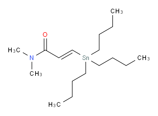(E)-N,N-dimethyl-3-(tributylstannyl)acrylamide