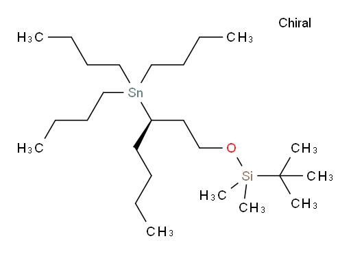 (R)-tert-butyldimethyl((3-(tributylstannyl)heptyl)oxy)silane