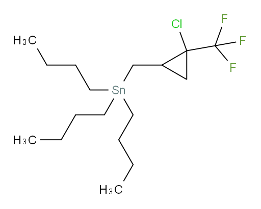 tributyl((2-chloro-2-(trifluoromethyl)cyclopropyl)methyl)stannane