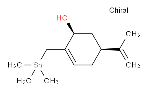 (1S,5S)-5-(prop-1-en-2-yl)-2-((trimethylstannyl)methyl)cyclohex-2-enol