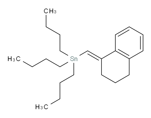 (E)-tributyl((3,4-dihydronaphthalen-1(2H)-ylidene)methyl)stannane