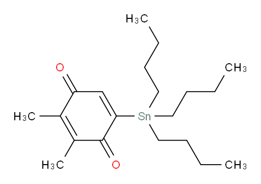 2,3-dimethyl-5-(tributylstannyl)cyclohexa-2,5-diene-1,4-dione