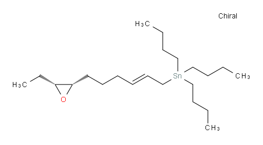 tributyl((E)-6-((2S,3R)-3-ethyloxiran-2-yl)hex-2-en-1-yl)stannane