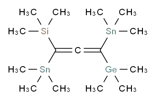trimethyl(3-(trimethylgermyl)-1,3-bis(trimethylstannyl)propa-1,2-dien-1-yl)silane