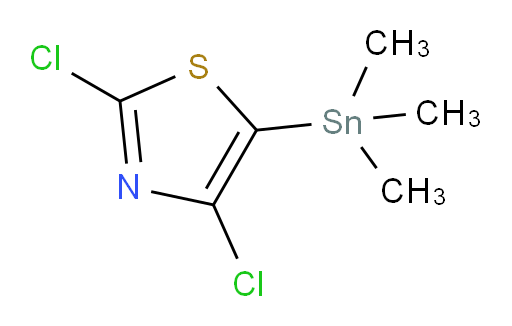 2,4-dichloro-5-(trimethylstannyl)thiazole