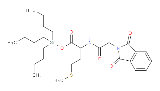 tributylstannyl 2-(2-(1,3-dioxoisoindolin-2-yl)acetamido)-4-(methylthio)butanoate