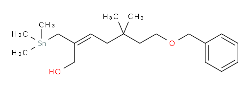 (E)-7-(benzyloxy)-5,5-dimethyl-2-((trimethylstannyl)methyl)hept-2-en-1-ol