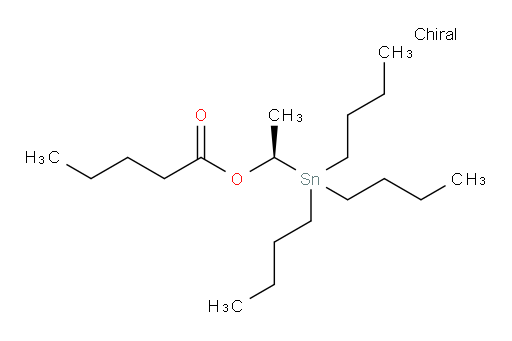 (R)-1-(tributylstannyl)ethyl pentanoate