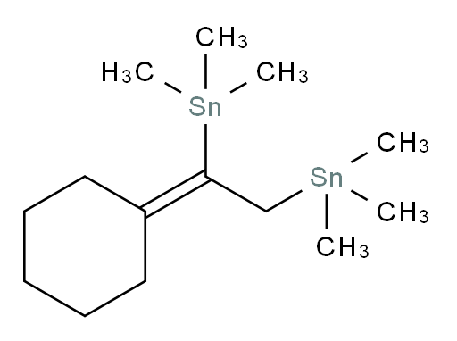 (1-cyclohexylideneethane-1,2-diyl)bis(trimethylstannane)