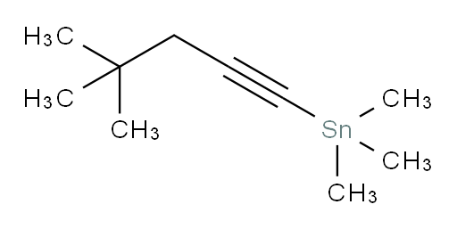 (4,4-dimethylpent-1-yn-1-yl)trimethylstannane