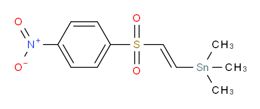(E)-trimethyl(2-((4-nitrophenyl)sulfonyl)vinyl)stannane
