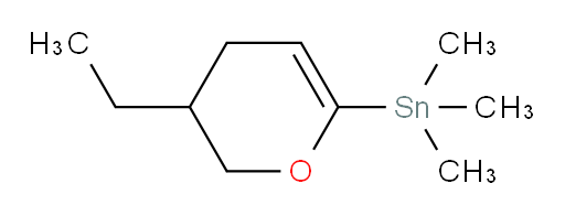(3-乙基-3,4-二氢-2H-吡喃-6-基)三甲基锡烷