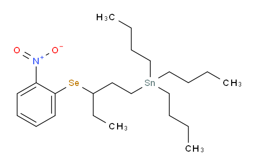 tributyl(3-((2-nitrophenyl)selanyl)pentyl)stannane