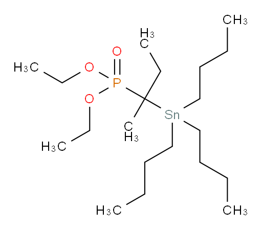 diethyl (2-(tributylstannyl)butan-2-yl)phosphonate