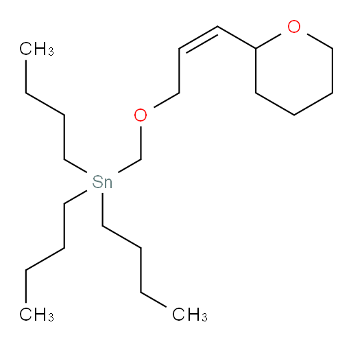 (Z)-tributyl(((3-(tetrahydro-2H-pyran-2-yl)allyl)oxy)methyl)stannane