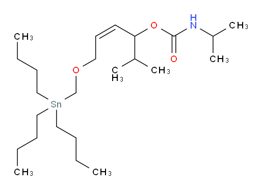 (Z)-2-methyl-6-((tributylstannyl)methoxy)hex-4-en-3-yl isopropylcarbamate