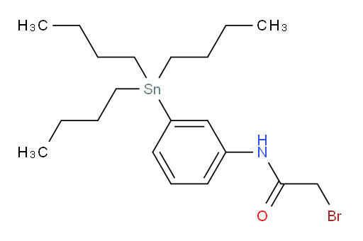 2-bromo-N-(3-(tributylstannyl)phenyl)acetamide
