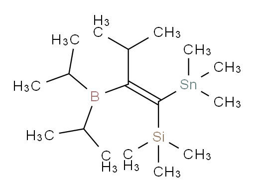 (Z)-(2-(diisopropylboryl)-3-methyl-1-(trimethylstannyl)but-1-en-1-yl)trimethylsilane