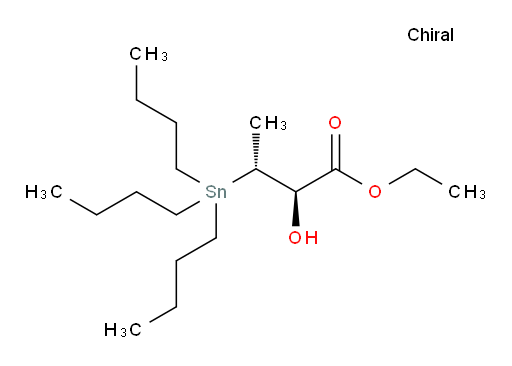 (2R,3R)-ethyl 2-hydroxy-3-(tributylstannyl)butanoate