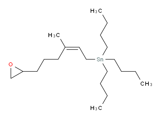 (Z)-tributyl(3-methyl-6-(oxiran-2-yl)hex-2-en-1-yl)stannane