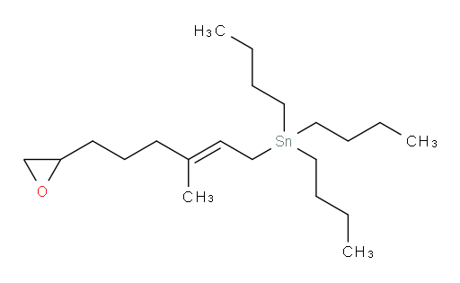 (E)-tributyl(3-methyl-6-(oxiran-2-yl)hex-2-en-1-yl)stannane