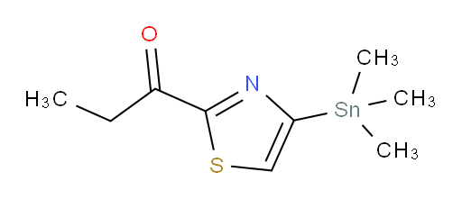 1-(4-(trimethylstannyl)thiazol-2-yl)propan-1-one