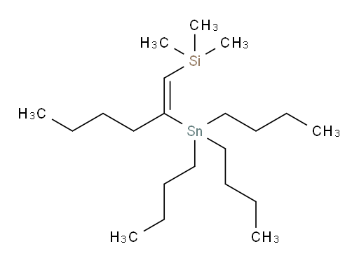 (Z)-trimethyl(2-(tributylstannyl)hex-1-en-1-yl)silane