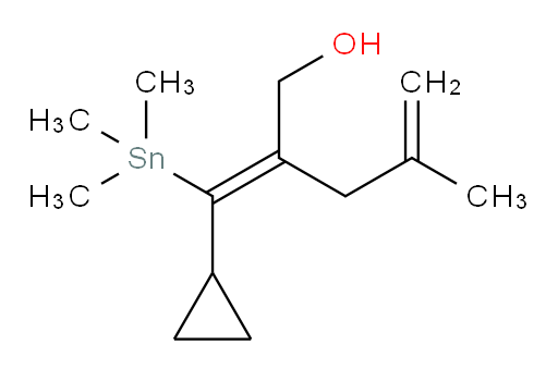 (Z)-2-(环丙基(三甲基锡基)亚甲基)-4-甲基戊-4-烯-1-醇