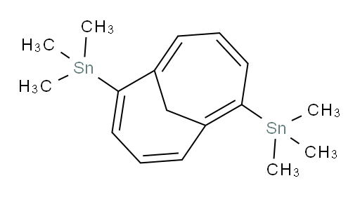 2,7-bis(trimethylstannyl)bicyclo[4.4.1]undeca-1,3,5,7,9-pentaene