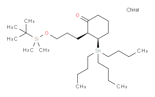 (2S,3R)-2-(3-((tert-butyldimethylsilyl)oxy)propyl)-3-(tributylstannyl)cyclohexanone