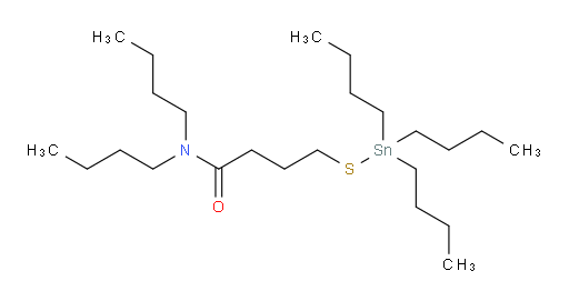 N,N-dibutyl-4-((tributylstannyl)thio)butanamide