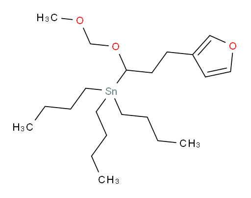 三丁基(3-(呋喃-3-基)-1-(甲氧基甲氧基)丙基)锡烷